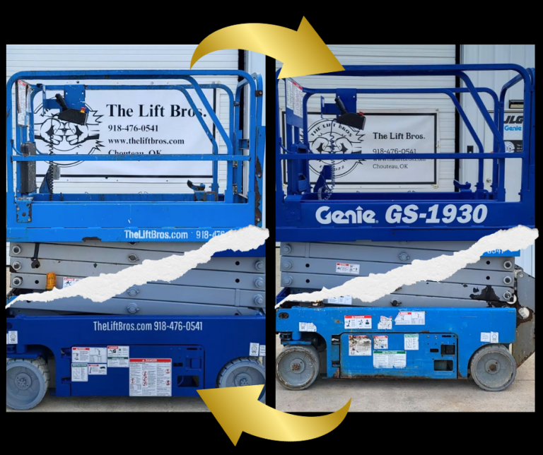 Reviving Performance: The Step-by-Step Process of Refurbishing Scissor Lifts