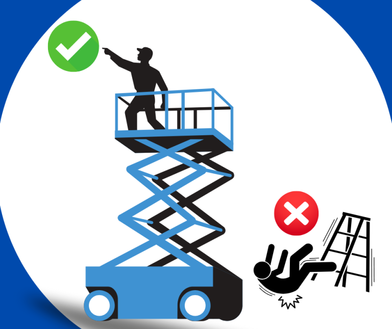 Ditch The Risk: Why Scissor Lifts Are The Superior, Smarter Alternative To Ladders