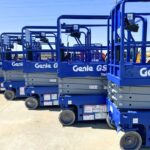 Repainted Aerial Lifts