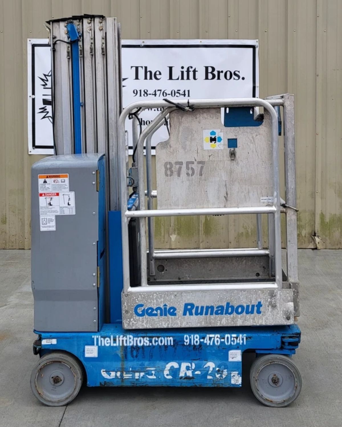 Genie Single Man Lift